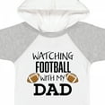 thumbnail image 4 of Inktastic Watching Football with My Dad Boys or Girls Baby Bodysuit, 4 of 5