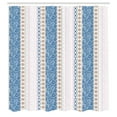 thumbnail image 2 of Ambesonne Rose Shower Curtain, Victorian Motifs Classical Art, 69"Wx70"L, Sea Blue, 2 of 4