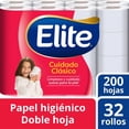 thumbnail image 4 of Elite Classic Care Double Ply Toilet Paper 32 Rolls - Cleanliness and Care for Your Skin, 4 of 4