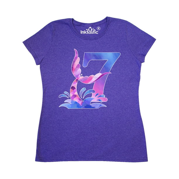 7th birthday mermaid shirt