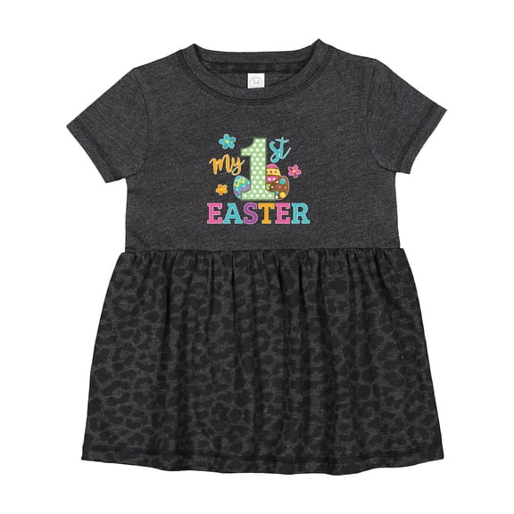 Inktastic My 1st Easter Girls Baby Dress