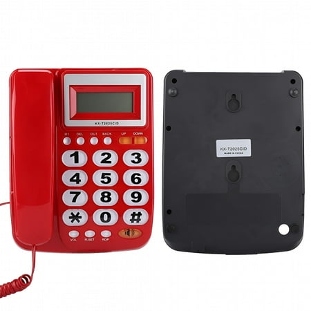 GJX 2026 New Desktop Corded Landline Telephone with Caller Id Display and Speakerphone for Home Office for Home Office,Business Calls,Landline Communication,Call Management,Workplace Setup
