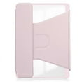 thumbnail image 3 of Pour Samsung Galaxy Tab A9+ Étui en Cuir Intelligent Transparent Rotatif 360 avec Clavier, 3 of 5