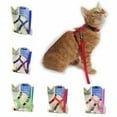 thumbnail image 4 of Flmtop Nylon Pet Lead Leash Harness Kitten Belt Strap Safety Rope Adjustable Dog Collar Red, 4 of 8