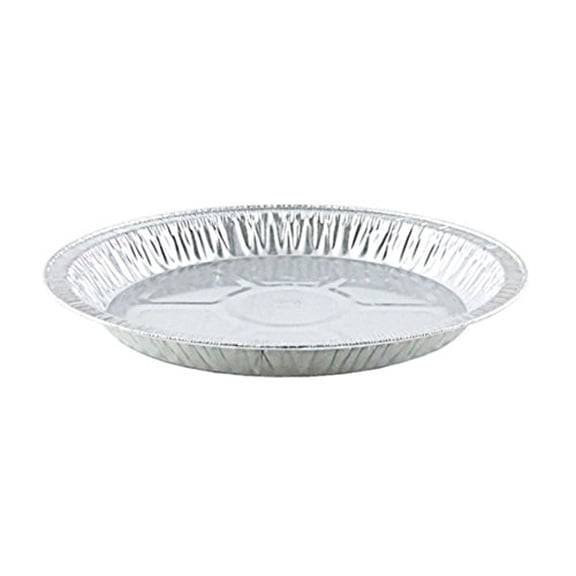Handi-Foil 9-5/8" Medium Aluminum Pie Pan - Disposable Tin Plates (pack of 50)