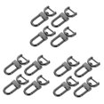 thumbnail image 4 of unbranded 12 pcs  Crossbody Bag Belt Clasps Replacement Metal DIY Bag Shoulder Strap Buckles, 4 of 8