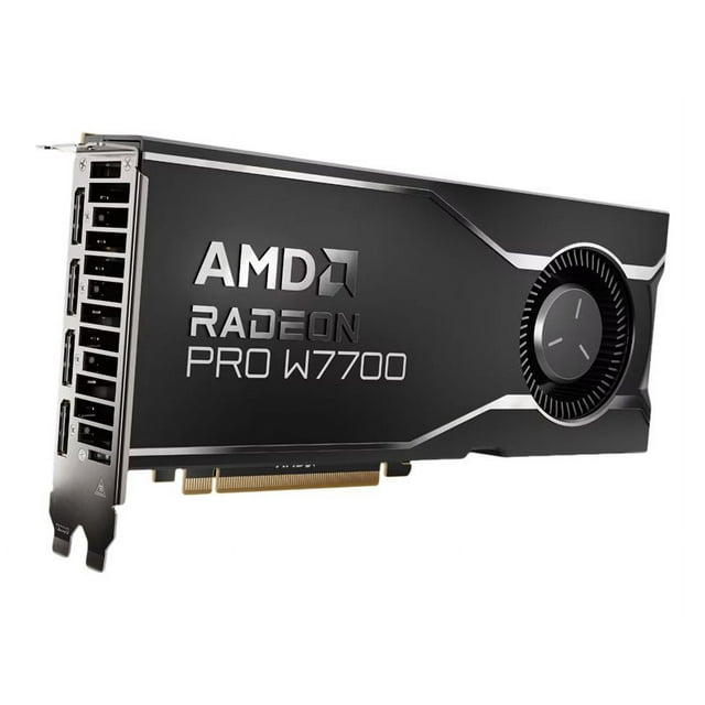 AMD Radeon Pro W7700 - Graphics card - Radeon Pro W7700 - 16 GB GDDR6 - PCIe 4.0 x16 - 4 x DisplayPort