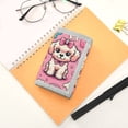 thumbnail image 7 of JIALIOU Nylon Trifold Card Wallet with ID Window Zipper Pocket for Men Women Teen Dog Bone Rainbow Heart, 7 of 7