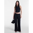 thumbnail image 2 of No Boundaries Poplin Cargo Pants, 31.5'' Inseam, Women's XXS-XXL, 2 of 5