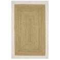 thumbnail image 2 of 2.6x8 Ft White & Natural Jute Area Rug, Hand-Woven, Reversible, Farmhouse Boho Style, Durable & Pet-Friendly Rug for Living Room, Dining Room, and Bedroom, 2 of 5
