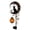 B, variant on Halloween Black Cat Moon Garden Stake Light, Wrought Iron Outdoor Lantern Decor for Lawn, Patio and Walkway