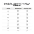 thumbnail image 2 of Dynadans PU Leather Jazz Dance Shoes with X Straps for Big Kid & Adult, 2 of 6