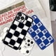 thumbnail image 5 of Estuche protector de material de TPU suave y delgado con patrón geométrico a cuadros de 3 piezas para Apple iPhone 14 Series Zhivalor CPB-SSW1164-2, 5 of 5