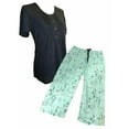 thumbnail image 1 of Claudel Confort Femmes Ensemble de Pyjama 2 Pcs Wise as a Fox Vêtements de Nuit Vêtements de Détente, S, 1 of 3
