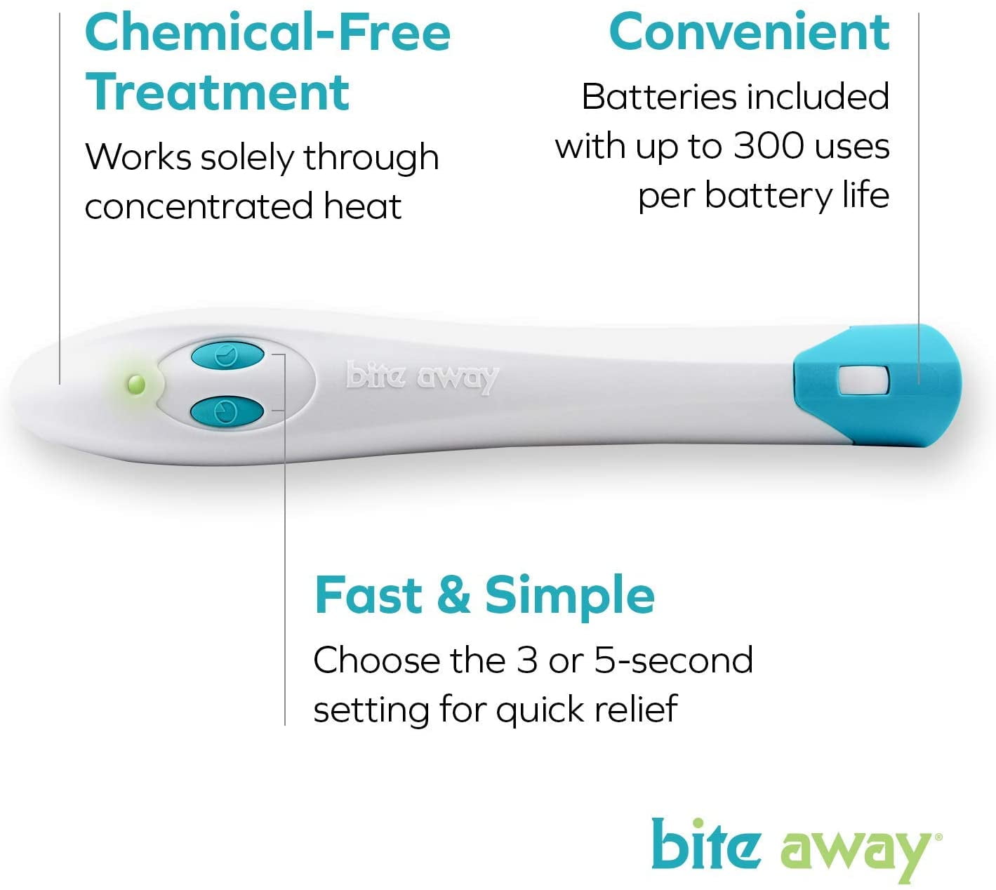 Bite Away Electronic Heat Pen for Mosquito, Bug Bite & Sting