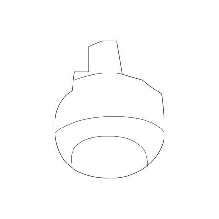 Genuine OE GM Sun-Visor Bezel - 20847874