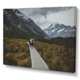 thumbnail image 2 of Designart "Canadian Mountain Hiking Vista" Hiking Wall Art Prints, 2 of 7