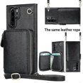 thumbnail image 5 of Funda tipo cartera para Huawei P30 Pro con tarjetero y correa para el hombro para mujer p202411261300, 5 of 5