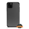 thumbnail image 4 of Apple iPhone 11 PRO Phone Case Protective Tuff Hybrid Drop Protection Shockproof Armor Dual Layer Frame Heavy Duty Rubber Rugged Silicone Gel TPU Slim Cover GRAY Cover for Apple iPhone 11 Pro / 5.8", 4 of 5