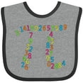 thumbnail image 3 of Inktastic Pi Numbers in Pi Symbol for Pi Day Boys or Girls Baby Bib, 3 of 4
