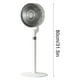 thumbnail image 3 of Ventilador de escritorio y de pie para exteriores, con viento potente, bajo nivel de ruido, carga USB, 3 velocidades, 3 aspas cóncavas., 3 of 7