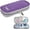 Purple, variant on SUNMON Insulin Cooler Travel Case with 2 TSA Approved Ice Packs - Insulin Pen Cooler Case, Suitable for Diabetic Insulin Case(Purple Pink Rose)
