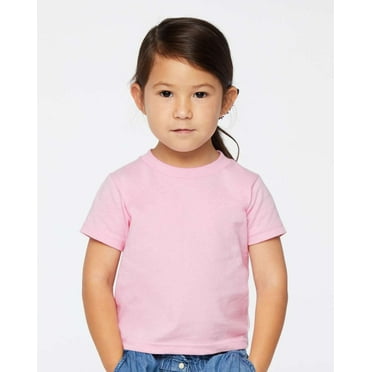 Rabbit Skins 5.5 oz. Jersey Short-Sleeve T-Shirt (RS3301) Pink, 7