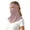 Pink, variant on Lightweight Multifunctional Ice Silk Full Face Blocking Breathable Outdoor Windproof Neck Gaiter Forehead Wrap Seamless Technology Sun Protective Scarf, Grey