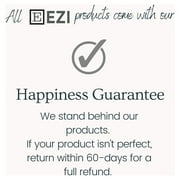 EZI Nightgowns for Women - Soft & Breathable Satin Night Gowns for Adult Women - Medium to Plus Size Womens Sleep Shirts - Long Mid-Length Nightgown