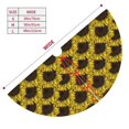 thumbnail image 3 of Rateoe Sunflowers 3 Print Christmas Tree Skirt 30" for Xmas Holiday New Year Party Circle Tree Mat Ornaments Decoration, 3 of 7