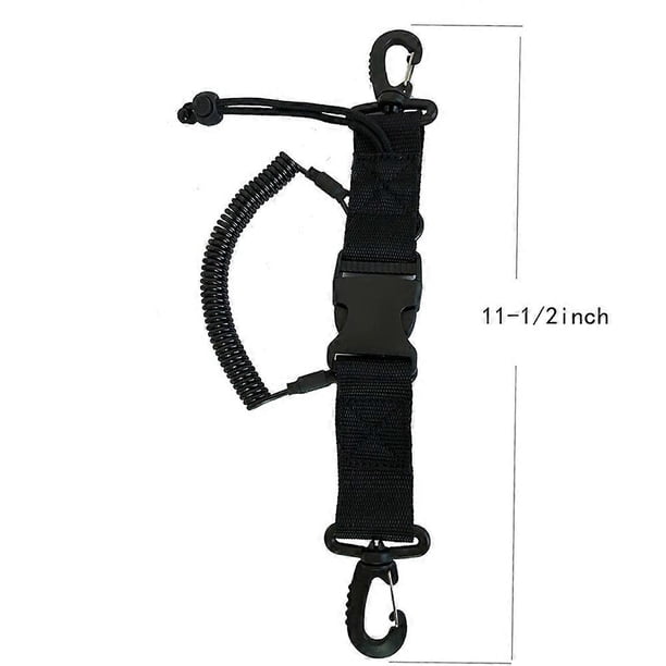 1 pcs Lanyard Spring Coil Diving Dive Camera Scuba Diving Dive With Quick Release Buckle and Clips for Diving Outdoor