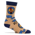 thumbnail image 2 of OoohYeah Men's Funny Colorful Crew Socks, Novelty Cotton Socks, Zoltar Speaks, 2 of 2