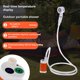thumbnail image 4 of Ducha Portátil para Acampar, Bomba de Ducha para Exteriores, Bomba de Ducha Eléctrica Recargable Mejorada con Pantalla Digital Inteligente., 4 of 5