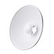 thumbnail image 1 of Reflector de fotografía Irfora Difusor reflector para fotografía de estudio Beauty Dish de 22 pulgadas con paño suave de panal para luz estroboscópica Speedlite de montaje Bowens (superficie Irfora Reflector de fotografía, 1 of 7