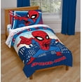 thumbnail image 2 of Marvel Super Hero Adventures Go Spidey 4 Piece Toddler/Crib Size Kids Bed Set, 2 of 2