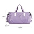 thumbnail image 3 of Oxford Fitness Bag Bolsas de gimnasio portátiles de gran capacidad para hombres y mujeres (púrpura) Ndcxsfigh Para Estrenar, 3 of 6