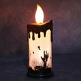 thumbnail image 1 of LED Flameless Candles Light Horror Decoration Electric Fake Light Halloween Props for Bar Party Dance Party Decoration, 1 of 10
