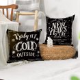 thumbnail image 4 of almohada de Navidad , para decoraciones de Navidad, diseño de búfalo, árbol de Navidad decoración de casa de campo para sofáC4PCS, 4 of 5