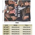 thumbnail image 3 of Austin Butler Blanket Bedding Fleece Blanket Soft Throw Blankets Lightweight Anti-Static Blanket - 3 Sizes, 3 of 5
