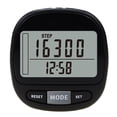 thumbnail image 1 of Step Counter Abs Black For Seniors Walking 1Set 2.05X1.97X1.02In, 1 of 8