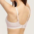 thumbnail image 4 of PMVFHDE Large Size Comfortable Breathable Smooth Bra for Women Daily Leisure Wear Seamless Non-Wired Supportive Full Coverage Underwear Pink - 36, 4 of 5