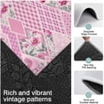 thumbnail image 3 of Pioneer Flower Floral Print Pattern Kitchen Rugs Sets Of 3,Kitchen Runner Rugs Non Skid Washable,Decorative Kitchen Floor Mats for Kitchen,Sink,Laundry,17"x30"+ 17"x47" + 17"x59", 3 of 6