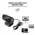 thumbnail image 4 of Cámara De Ordenador Conectada Por Usb Giratoria 1080P Transmisión De Red Hd Cámara En Vivo Con Micrófono Con Cancelación De Ruido Para Ordenador Portátil Smart Tv Yuarrent EL006751-00, 4 of 6