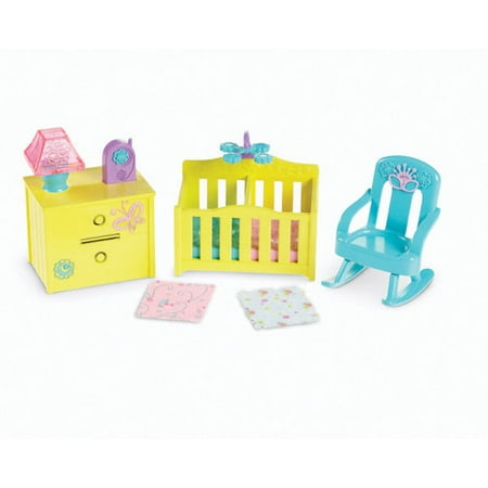 Fisher-Price Dora the Explorer Playtime Together Deluxe Nursery Dollhouse Furniture