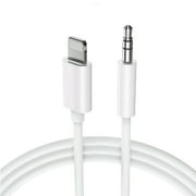 3.5mm AUX Audio Car Adapter Auxiliary Cable Cord For iPhone 13 Pro Max 8 Plus