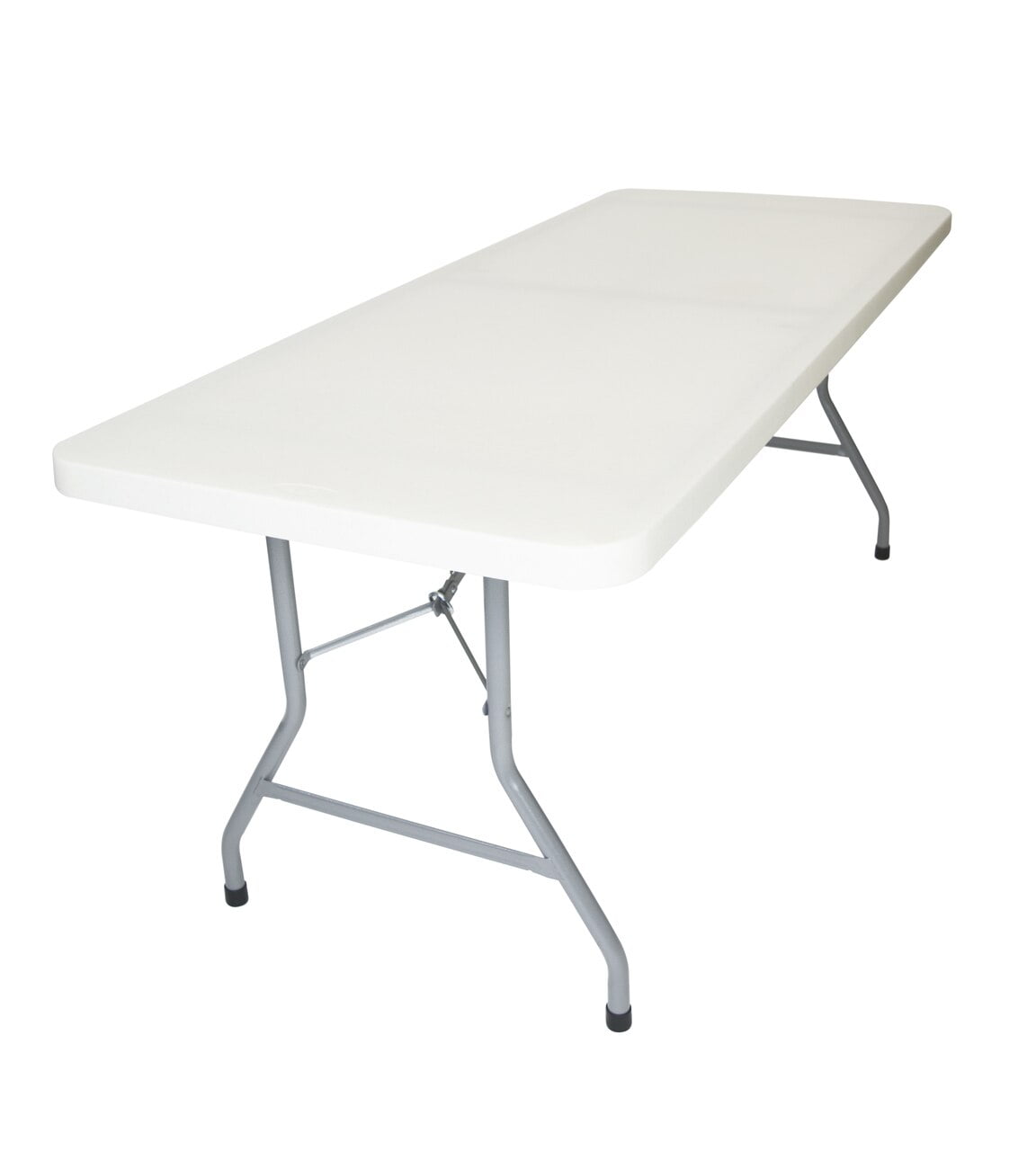 Rhino Blinds 72-inch Indoor and Outdoor Commercial Folding Table, White Granite