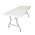 thumbnail image 2 of Rhino Blinds 72-inch Indoor and Outdoor Commercial Folding Table, White Granite, 2 of 4