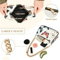 thumbnail image 2 of FORMRS Womens Shoulder Bag with Chain Strap Clutch Purse Cute Tote Handbag, Beige Butterflies, 2 of 7