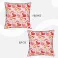 thumbnail image 4 of LNWH Cutout Collage Geometric Heart Throw Pillow Covers, Square Soft Linen Decorative Pillow Cases, 16"x16" Inch, 4 of 8