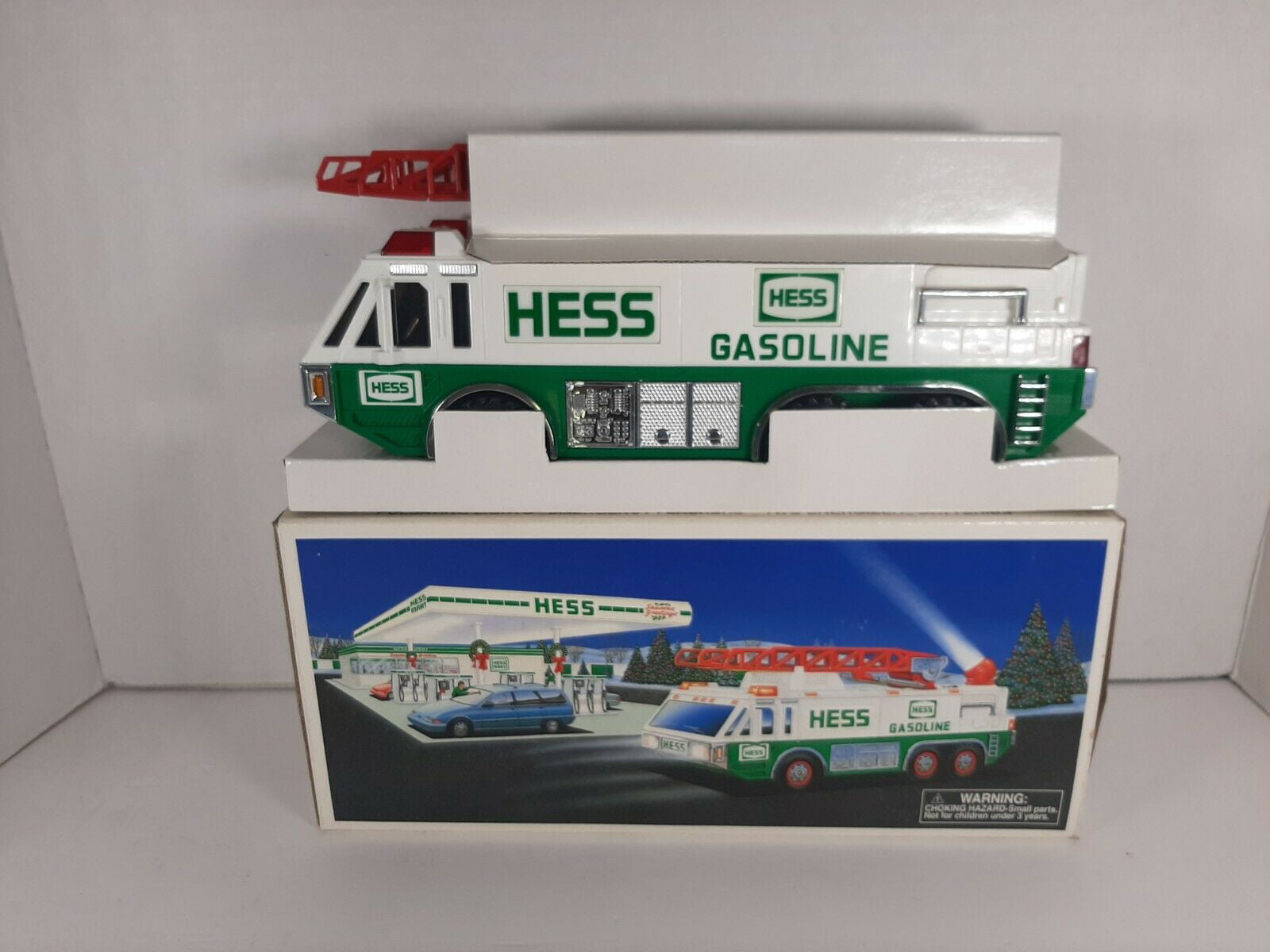 Vintage 1996 HESS Emergency Truck With Lights And Sound Collectible
